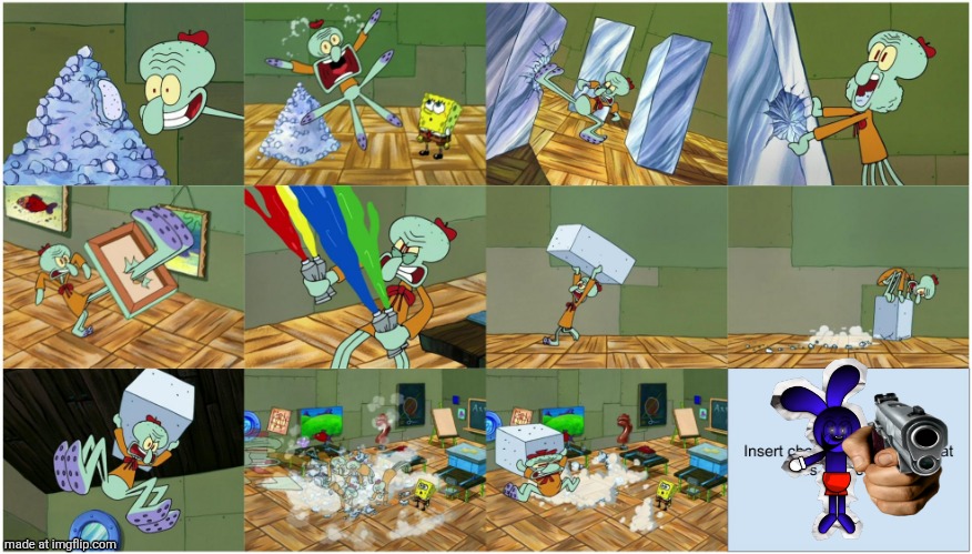 I do not like this | image tagged in who's laughs at squidward's breakdown | made w/ Imgflip meme maker