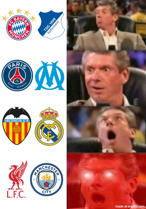This Super Sunday <3 | image tagged in mr mcmahon reaction,premier league,liverpool,manchester city,football,sports | made w/ Imgflip meme maker