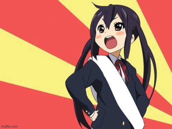 Anime girl communist | image tagged in anime girl communist | made w/ Imgflip meme maker