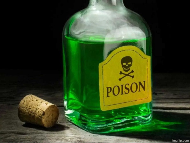 Poison bottle | image tagged in poison bottle | made w/ Imgflip meme maker