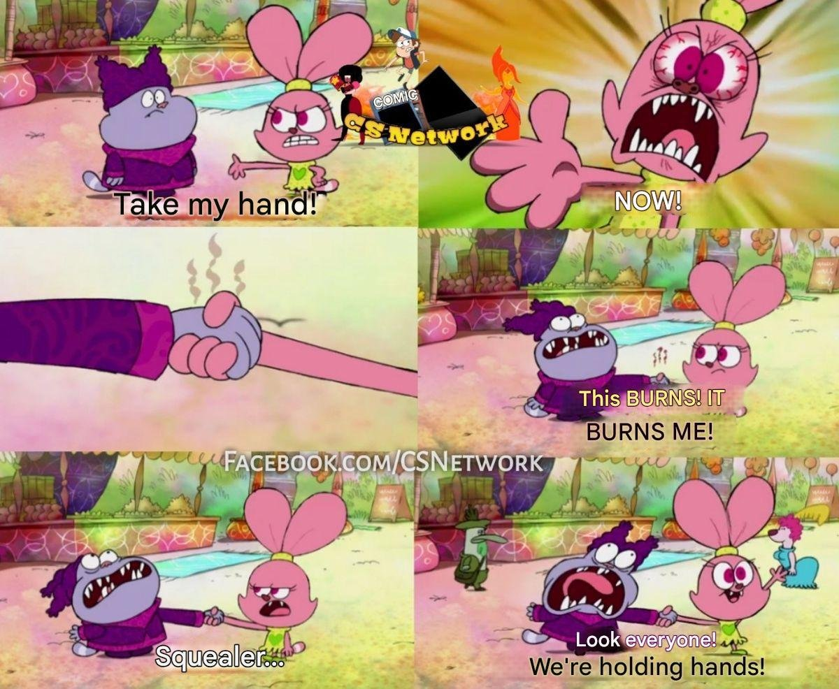 it burns Blank Meme Template