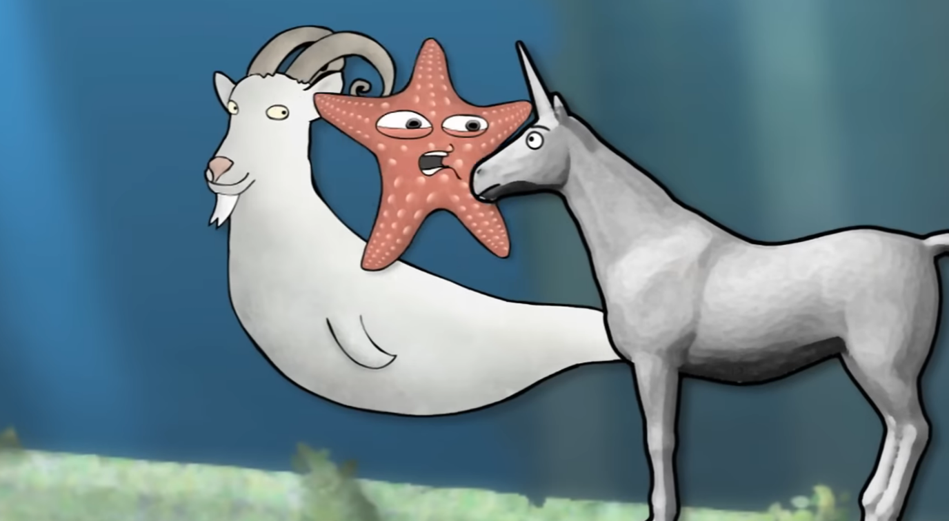 Charlie Unicorn - StarFish2 Blank Meme Template