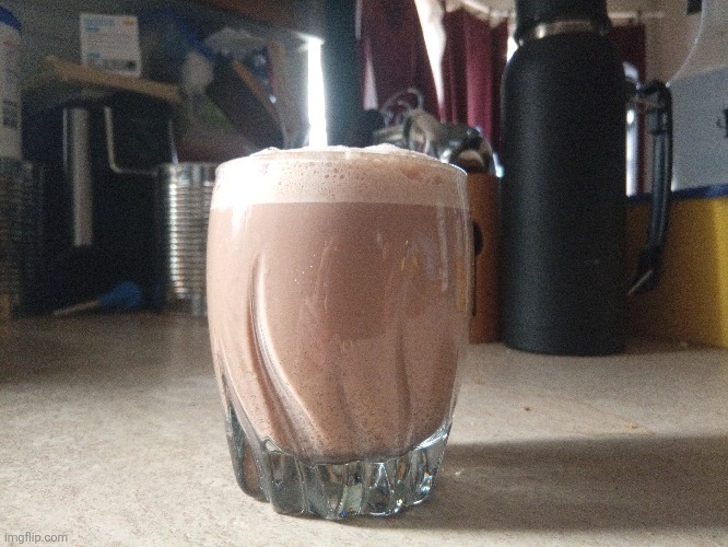 100% normal choccy milk (should I drink it) | made w/ Imgflip meme maker