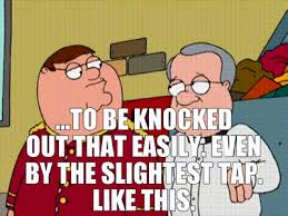 Just the slightest tap... like this Blank Meme Template