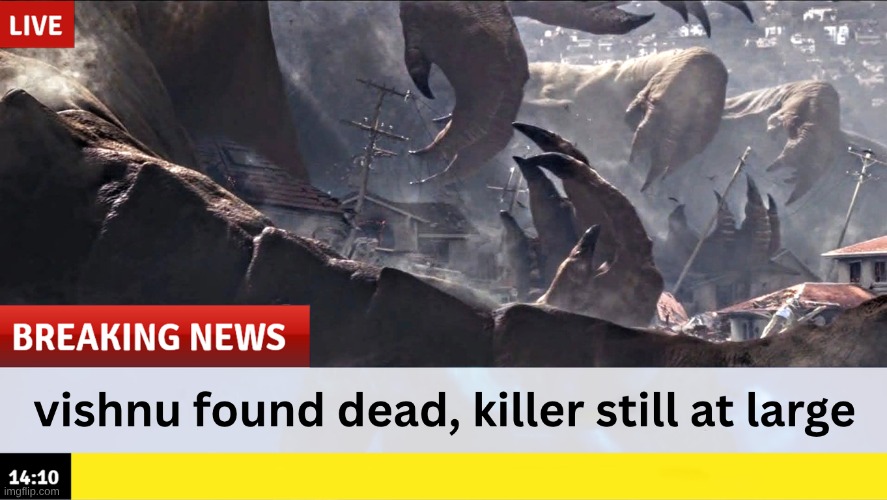 image tagged in godzilla,news,meme | made w/ Imgflip meme maker