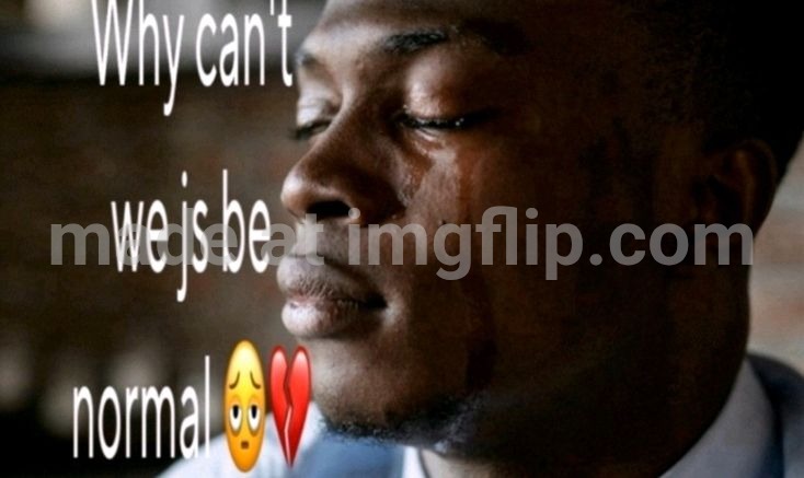 image tagged in why can't we js be normal updated | made w/ Imgflip meme maker