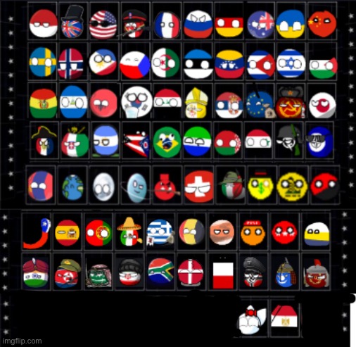 image tagged in ultimate custom night countryballs | made w/ Imgflip meme maker