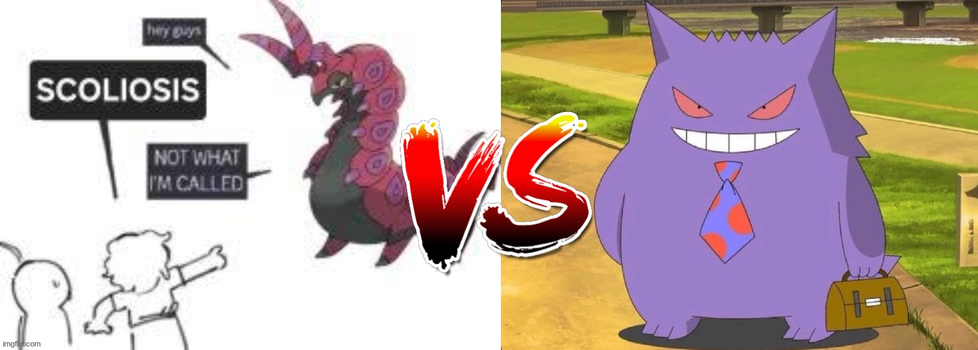 scoliosis vs fatass ghost who gets nominated | made w/ Imgflip meme maker