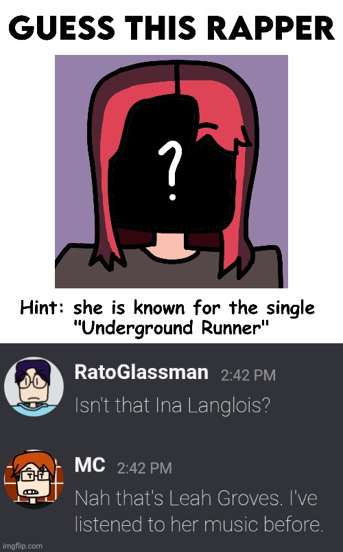 MC and Glassman playing guess the singer on Strife | image tagged in mc,strife,milton glassman,glassman,music | made w/ Imgflip meme maker