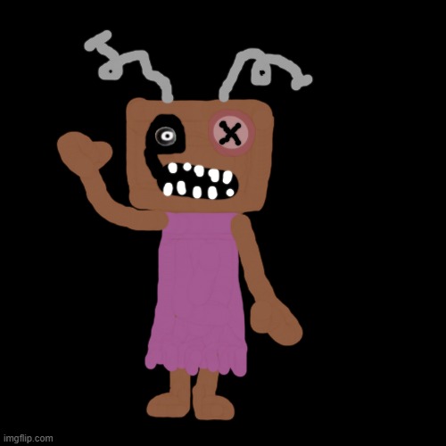 Rosiedoll, Frankendoll's little sister | image tagged in frankendoll,fnaf | made w/ Imgflip meme maker