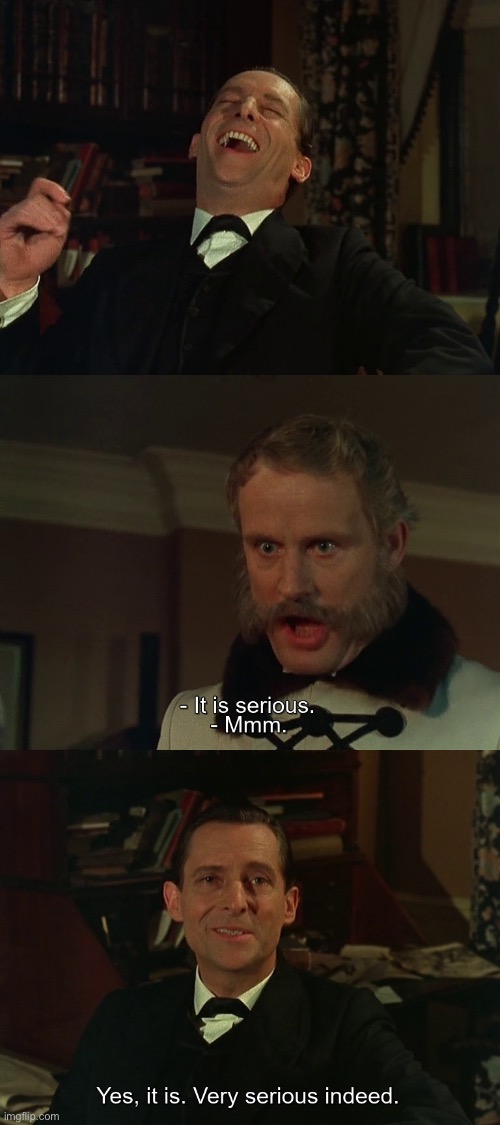 I’ve only watched 1 episode of granada sherlock and i really liked it | made w/ Imgflip meme maker