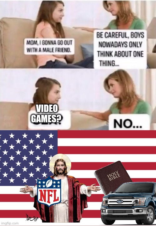 Who’s watching football tonight? | VIDEO GAMES? | image tagged in 2026,football,superbowl | made w/ Imgflip meme maker