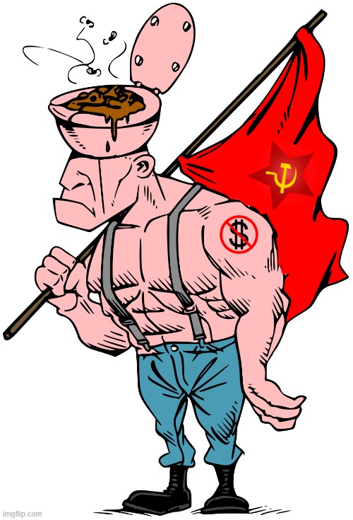 Communist shithead | image tagged in cartoon,communist | made w/ Imgflip meme maker