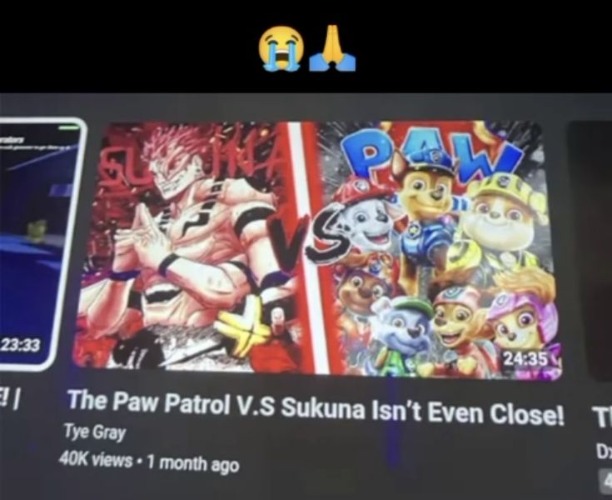 proof that mfs will powerscale literally anything | made w/ Imgflip meme maker