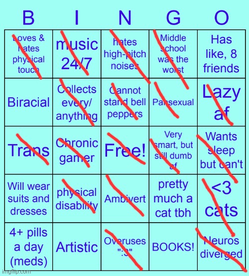 I'm so lazy | image tagged in thepapercranearmy bingo template 3 | made w/ Imgflip meme maker