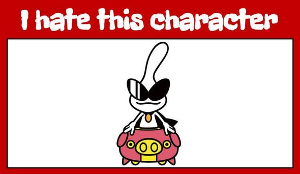 I hate this character Blank Meme Template