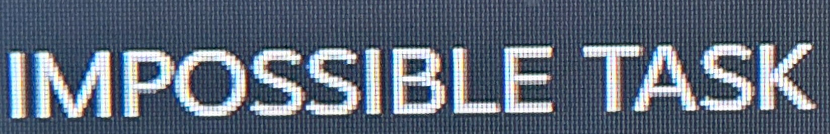 Impossible task Blank Meme Template