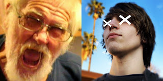 Angry Grandpa Mexican Fair Rides Blank Meme Template