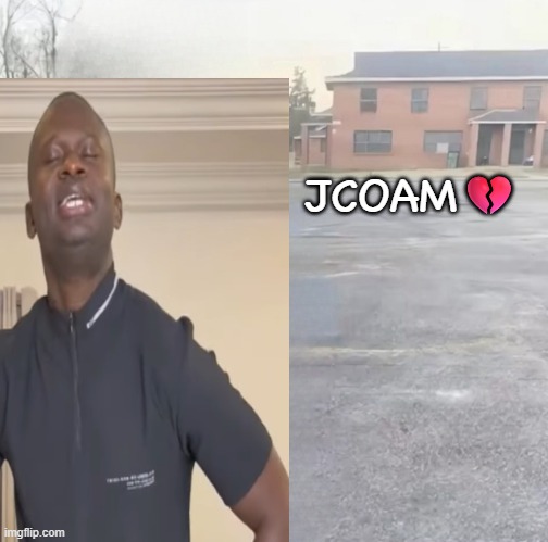 jesus christ on a motorbike | JCOAM💔 | image tagged in blank sybau maker,jesus christ on a motorbike,maximbady,sybau | made w/ Imgflip meme maker