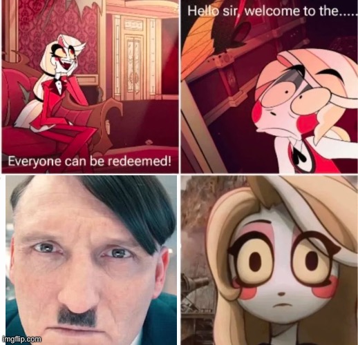 In light of the files | image tagged in not everyone can be redeemed,hitler,jeffrey epstein | made w/ Imgflip meme maker