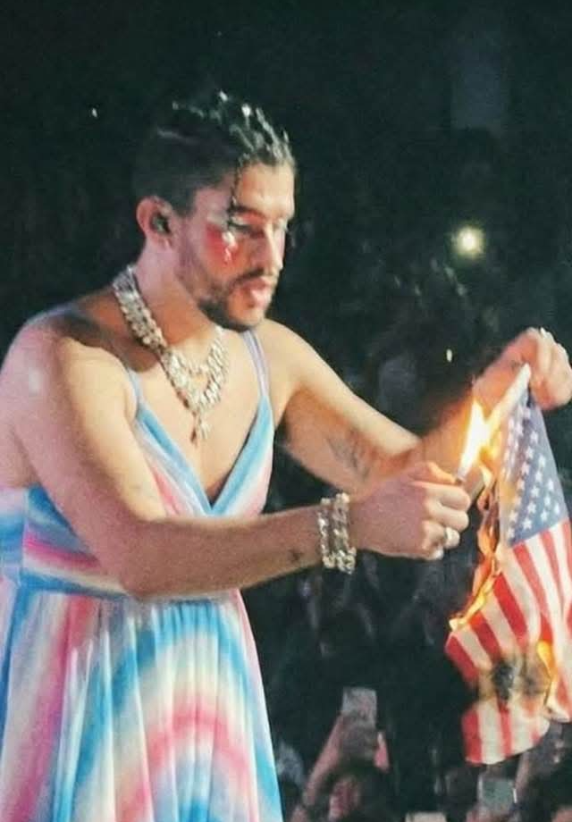 Anti-American Bad Bunny Blank Meme Template