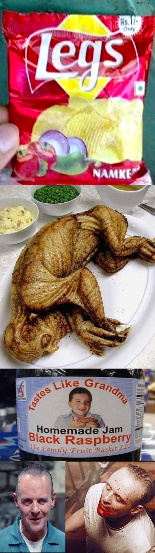 Tastes Like Grandma | image tagged in dark humour,hannibal lecter,cannibalism,what a terrible day to have eyes,cursed images,so you have chosen death | made w/ Imgflip meme maker