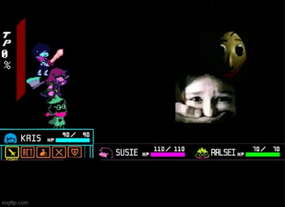Blank Deltarune Battle | image tagged in blank deltarune battle | made w/ Imgflip meme maker