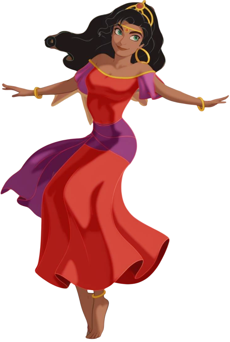 Esmeralda - El Jorobado de Notre Dame Blank Meme Template