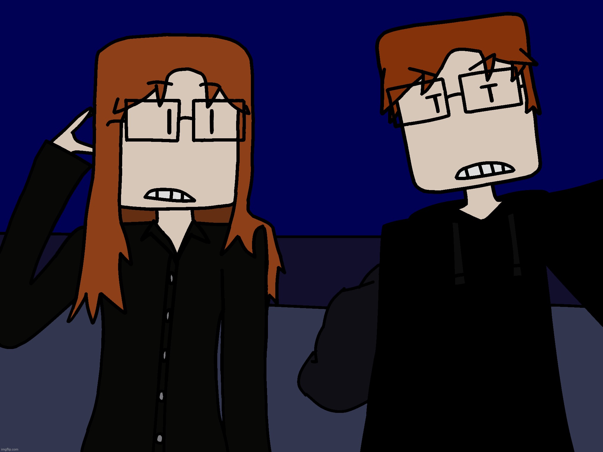 First comic with shaders!!!! (Drawings with shaders will start in April) | image tagged in mc,cc,shaders,comics | made w/ Imgflip meme maker