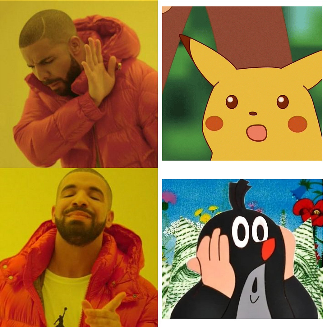 Replacing Pikachu Blank Meme Template