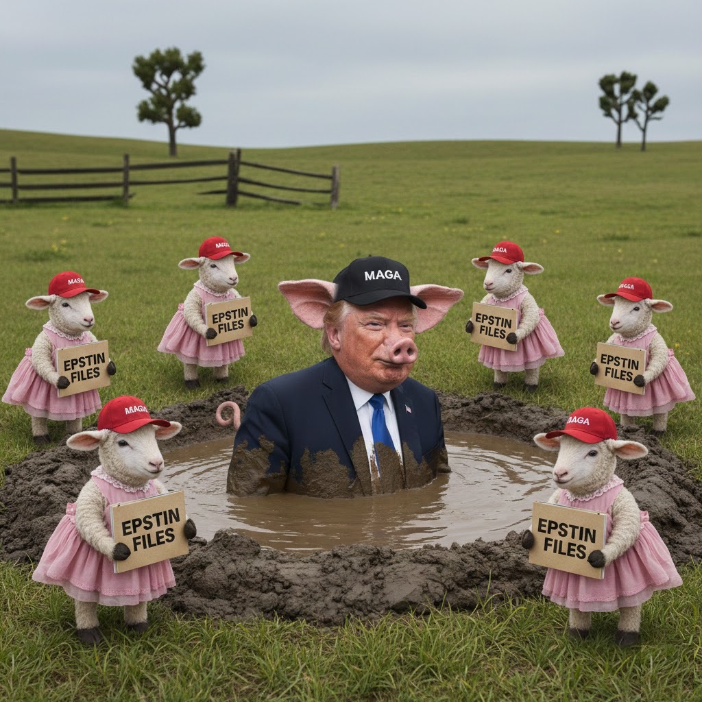 PIGGY TRUMP Blank Meme Template