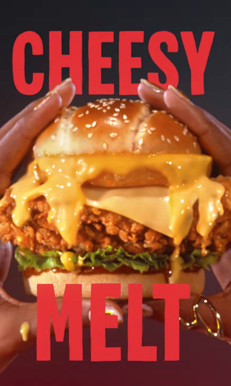 Cheesy Melt Blank Meme Template