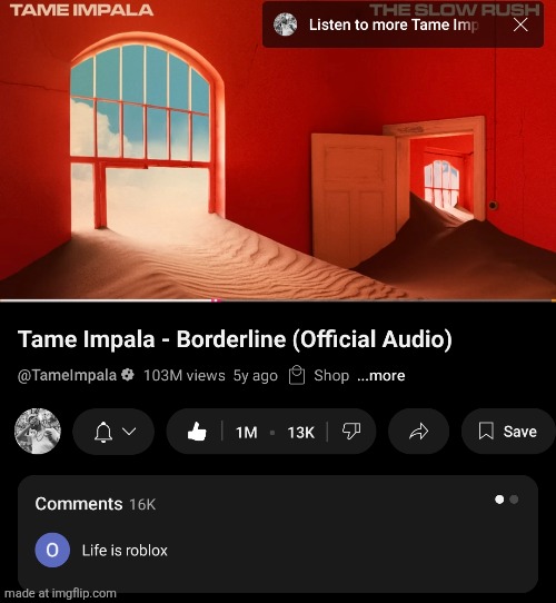 I'm posting borderline | made w/ Imgflip meme maker