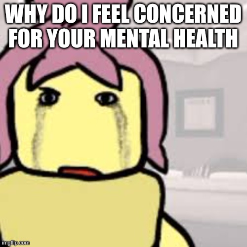 WHY DO I FEEL CONCERNED FOR YOUR MENTAL HEALTH | made w/ Imgflip meme maker