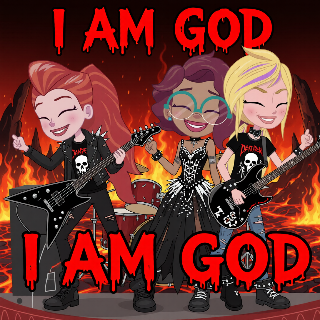 Polly Pocket: Death Metal Edition Blank Meme Template