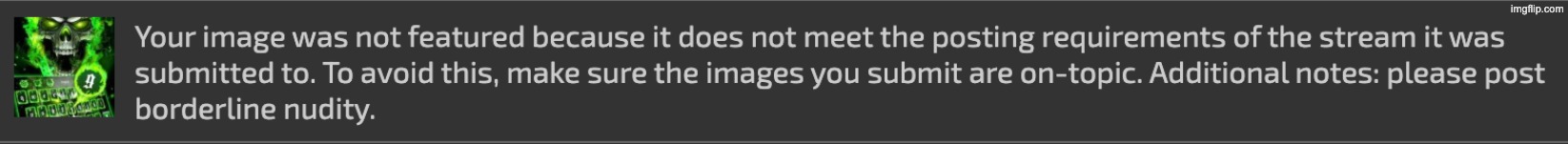 No I will not post borderline nudity, thank you very much | made w/ Imgflip meme maker