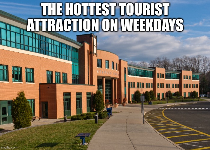 yeah it was kinda mid | THE HOTTEST TOURIST ATTRACTION ON WEEKDAYS | made w/ Imgflip meme maker