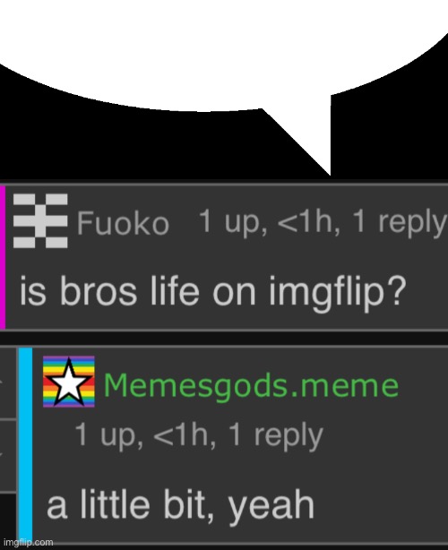 image tagged in speech bubble | made w/ Imgflip meme maker