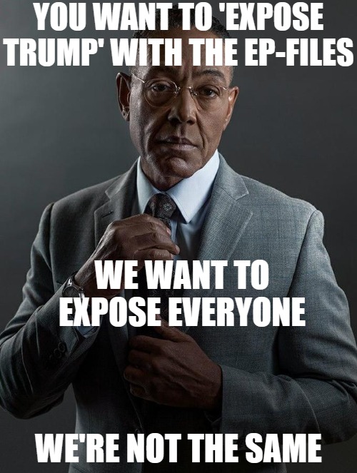 image tagged in giancarlo esposito,jeffrey epstein,politics | made w/ Imgflip meme maker