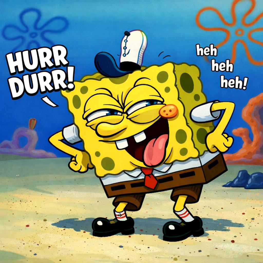 Sponge bob Blank Meme Template