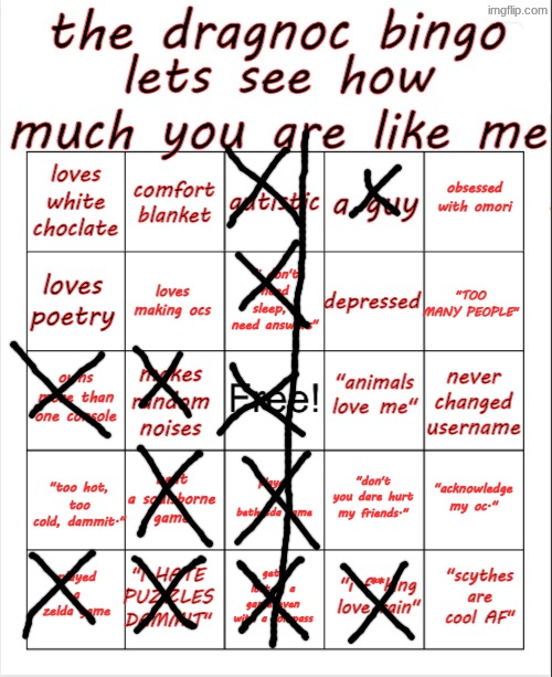 Hobo bingo | image tagged in dragnoc bingo | made w/ Imgflip meme maker