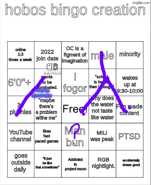 Hobo bingo | And to dominate | image tagged in hobo bingo | made w/ Imgflip meme maker