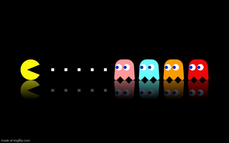 Pac Man Ghost Hunter | image tagged in pac man ghost hunter | made w/ Imgflip meme maker