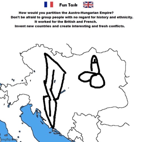 Partition Austria-Hungary! | image tagged in partition austria-hungary | made w/ Imgflip meme maker