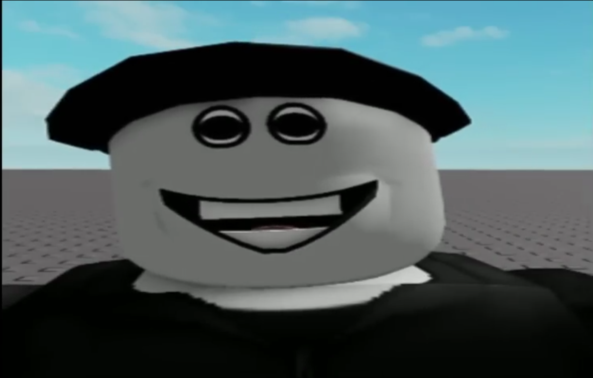 High Quality Roblox horror with dynamic faces Blank Meme Template