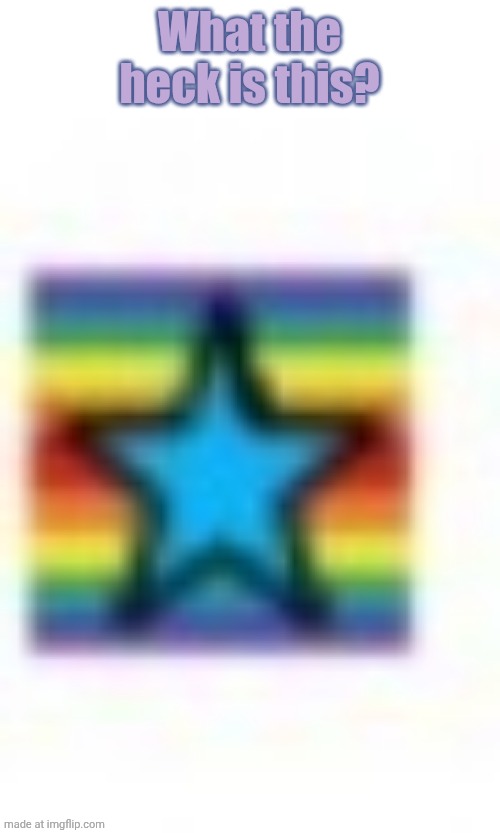 Imgflip 100,000 points icon | What the heck is this? | image tagged in imgflip 100 000 points icon | made w/ Imgflip meme maker