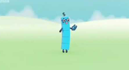 Numberblocks Papaya 5 Blank Meme Template