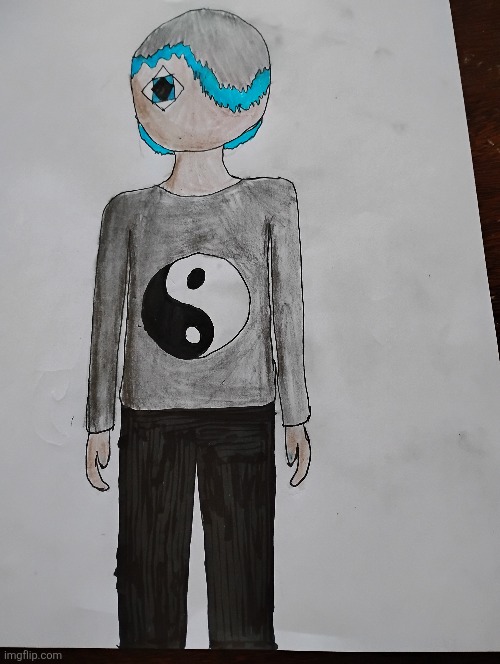 I drew ying! (Idk if this counts as an announcement or not) | image tagged in ying,drawing,why are you reading the tags,stop reading the tags | made w/ Imgflip meme maker