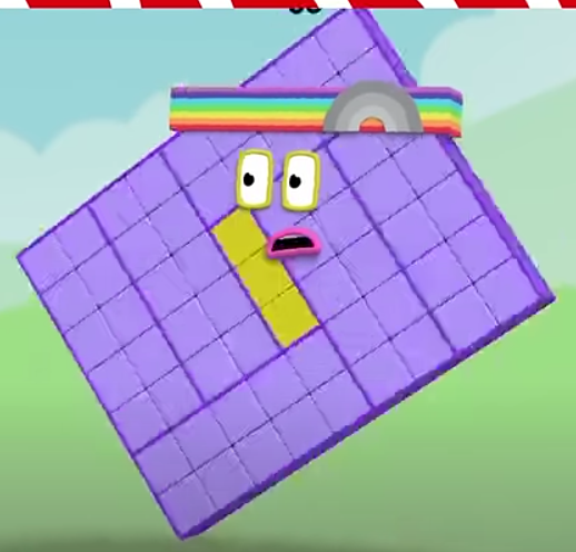 Numberblocks Cursed 63 Blank Meme Template
