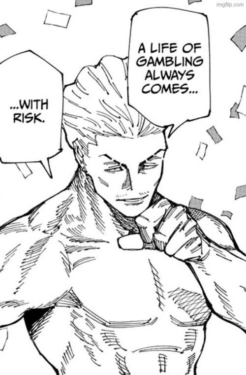 Hakari Gambler | image tagged in hakari gambler | made w/ Imgflip meme maker